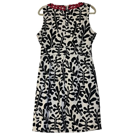 Gretchen Scott Dress Embellished Jewel Neckline Women's Size Large New with Tags - Picture 2 of 8